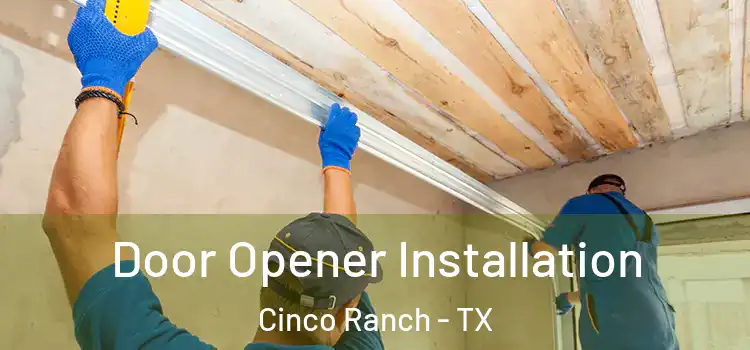 Door Opener Installation Cinco Ranch - TX